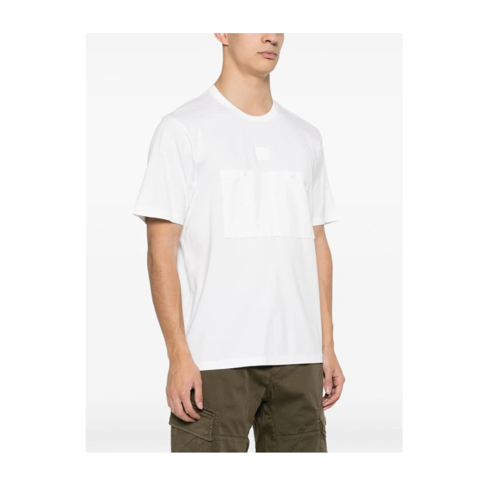 C.P. Company Reguliere T-shirt 101 White Heren