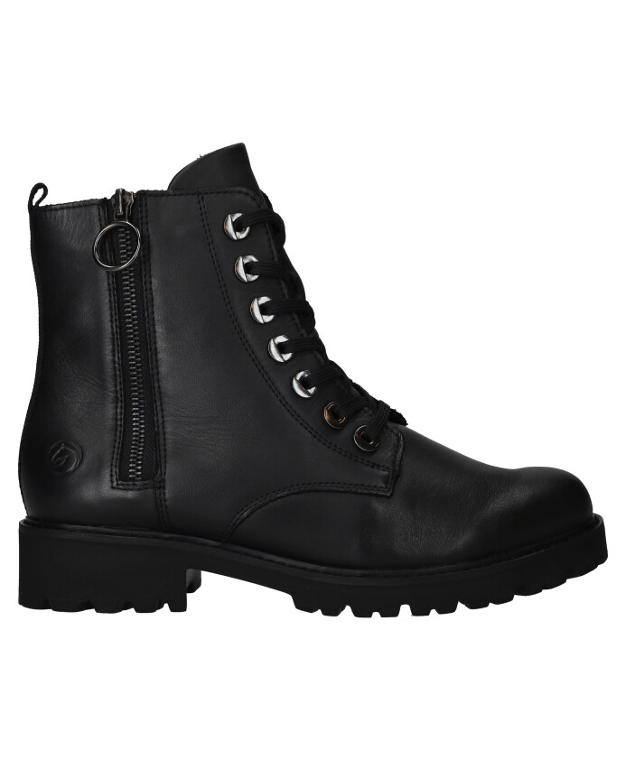 bottes-en-cuir-noir-a-lacets