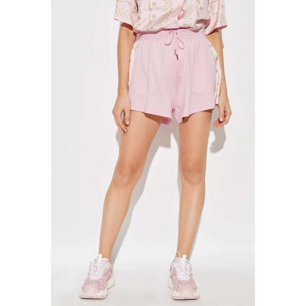 Versace Shorts met zakken Pink Dames