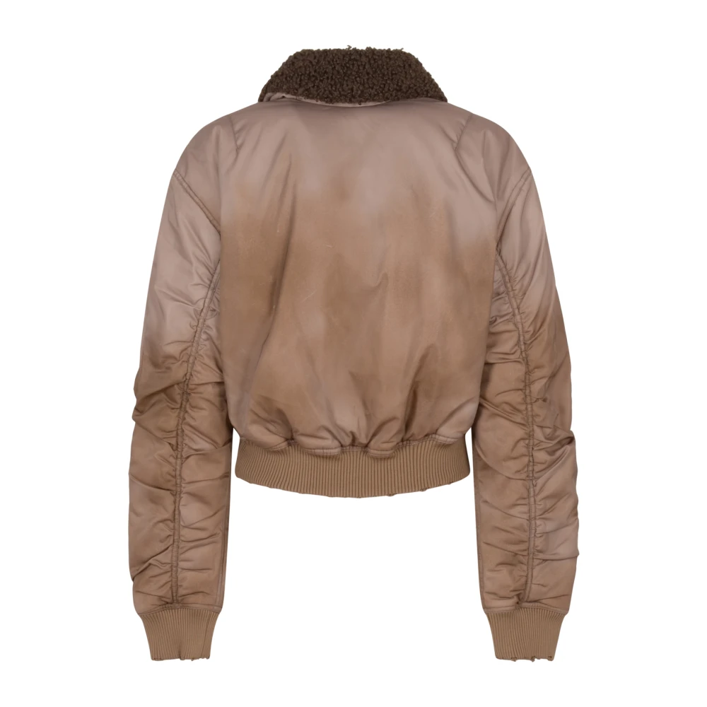 Acne Studios Stijlvolle Jassen voor Vrouwen Beige Dames