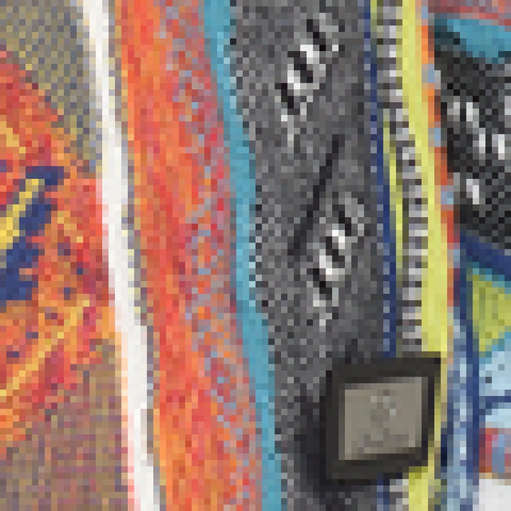 carlo colucci Kleurrijke Geometrische Gebreide Trui Multicolor Heren