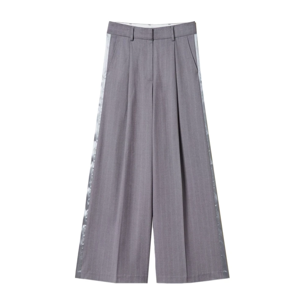 Twinset Grijze Broek voor Vrouwen Gray Dames
