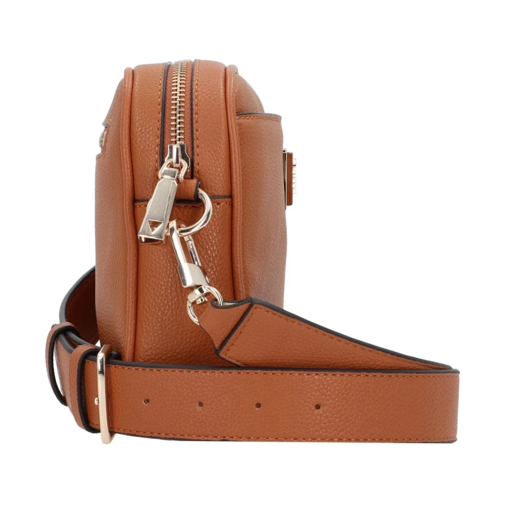 Guess Meridian Camera Crossbody Tas Brown Dames