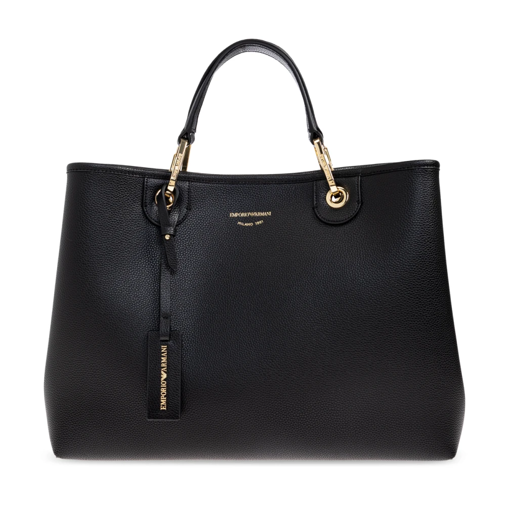 Emporio Armani Damen Schwarz Shopper-Tasche