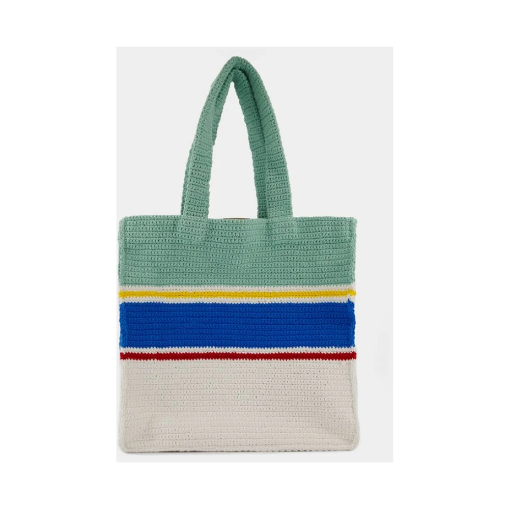 Casablanca Multicolor Gehaakte Shopper Tas Multicolor Dames