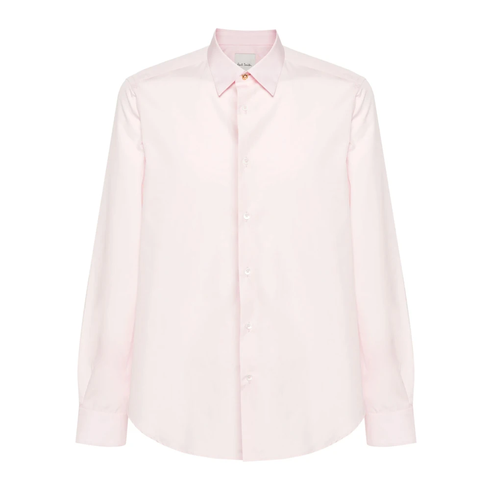 PS By Paul Smith Slim Fit Overhemd Pink Heren