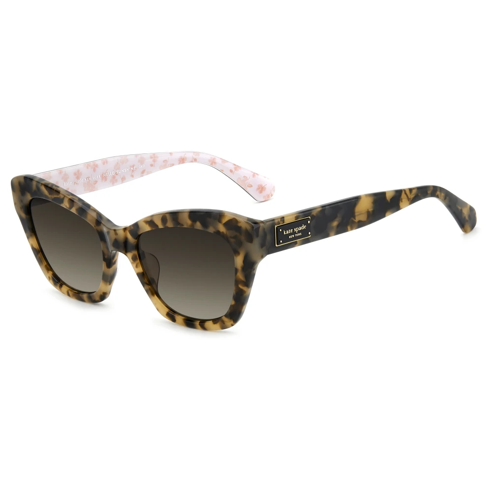 Kate Spade Women's Brown Havana Shaded Sunglasses