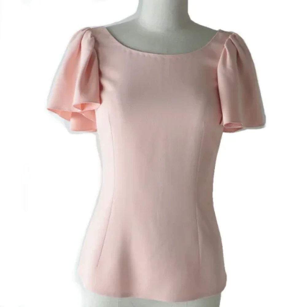 Dolce & Gabbana Pre-owned Fabric tops Pink Dames