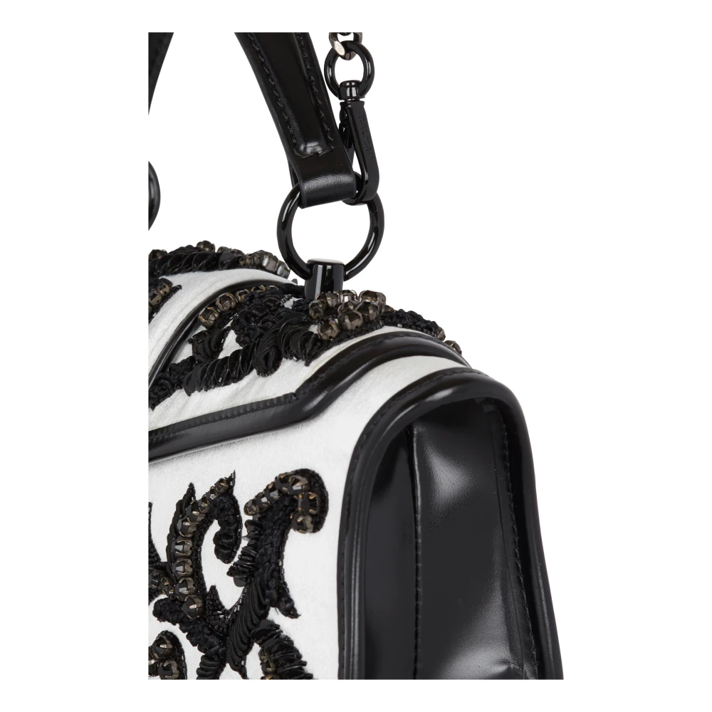 Balmain Blaze Pouch Satin Tas White Dames