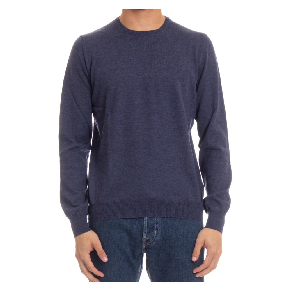Knitwear > Round-neck Knitwear - - Barba - Modalova