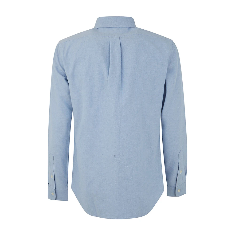 Polo Ralph Lauren Blauw sportoverhemd met lange mouwen Blue Heren