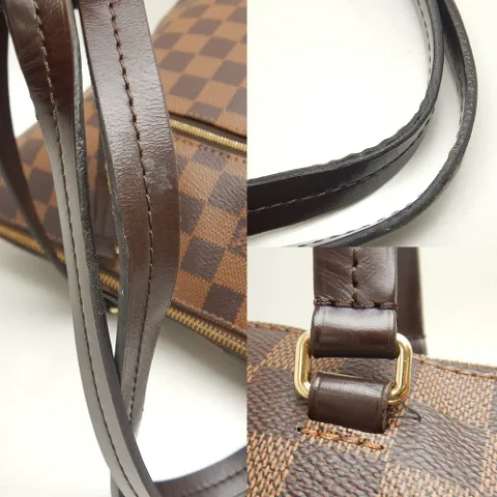 Louis Vuitton Vintage Pre-owned Plastic totes Brown Dames