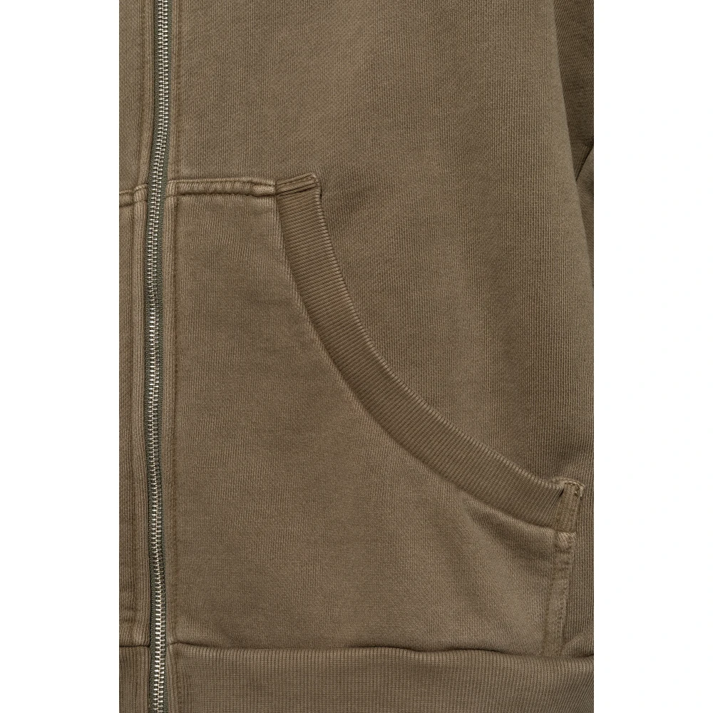 Entire Studios Sweatshirt 'Full Zip' Green Heren