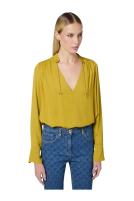 Camicia in Georgette con Charms