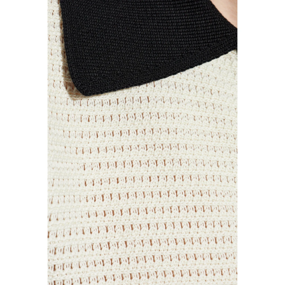 Jil Sander Trui met korte mouwen White Heren