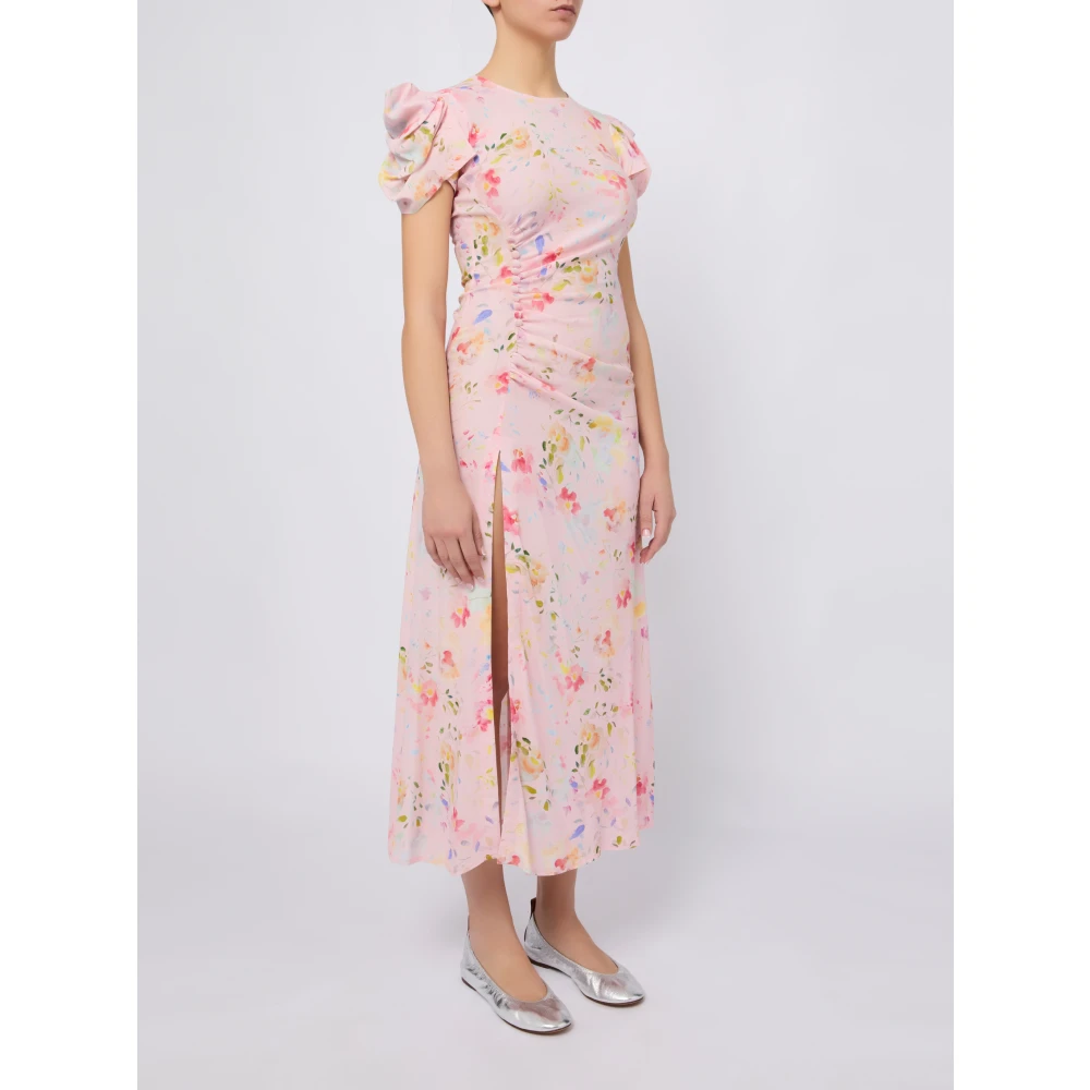 Mar De Margaritas Roze Madeliefjes Jurk Multicolor Dames