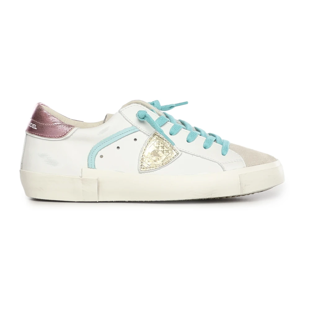 Philippe Model Women's White Prsx Sneaker - Sneakers - 7 Uk- Shoes
