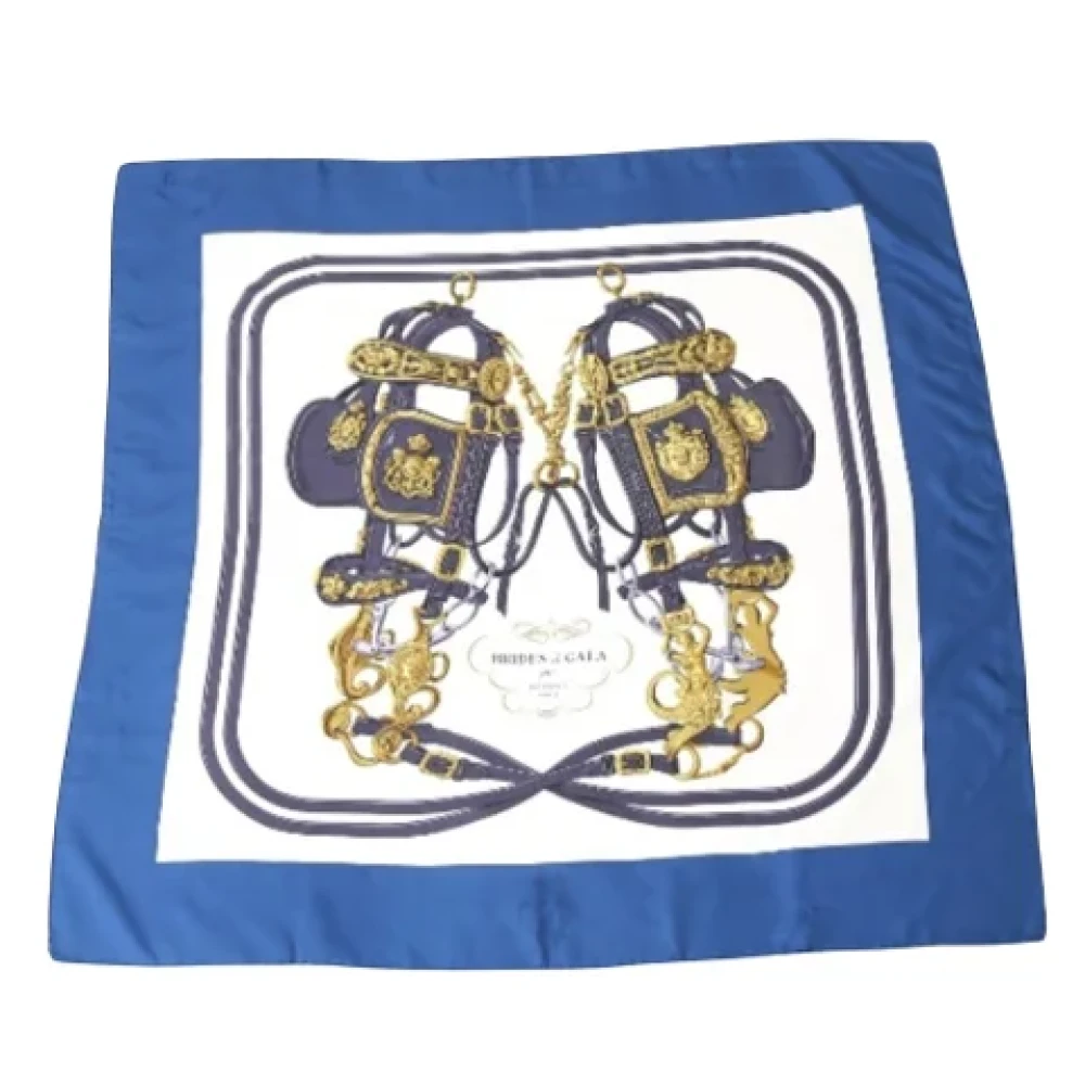 Pre-owned > Pre-owned Accessories > Pre-owned Scarves - - Hermès Vintage - Modalova