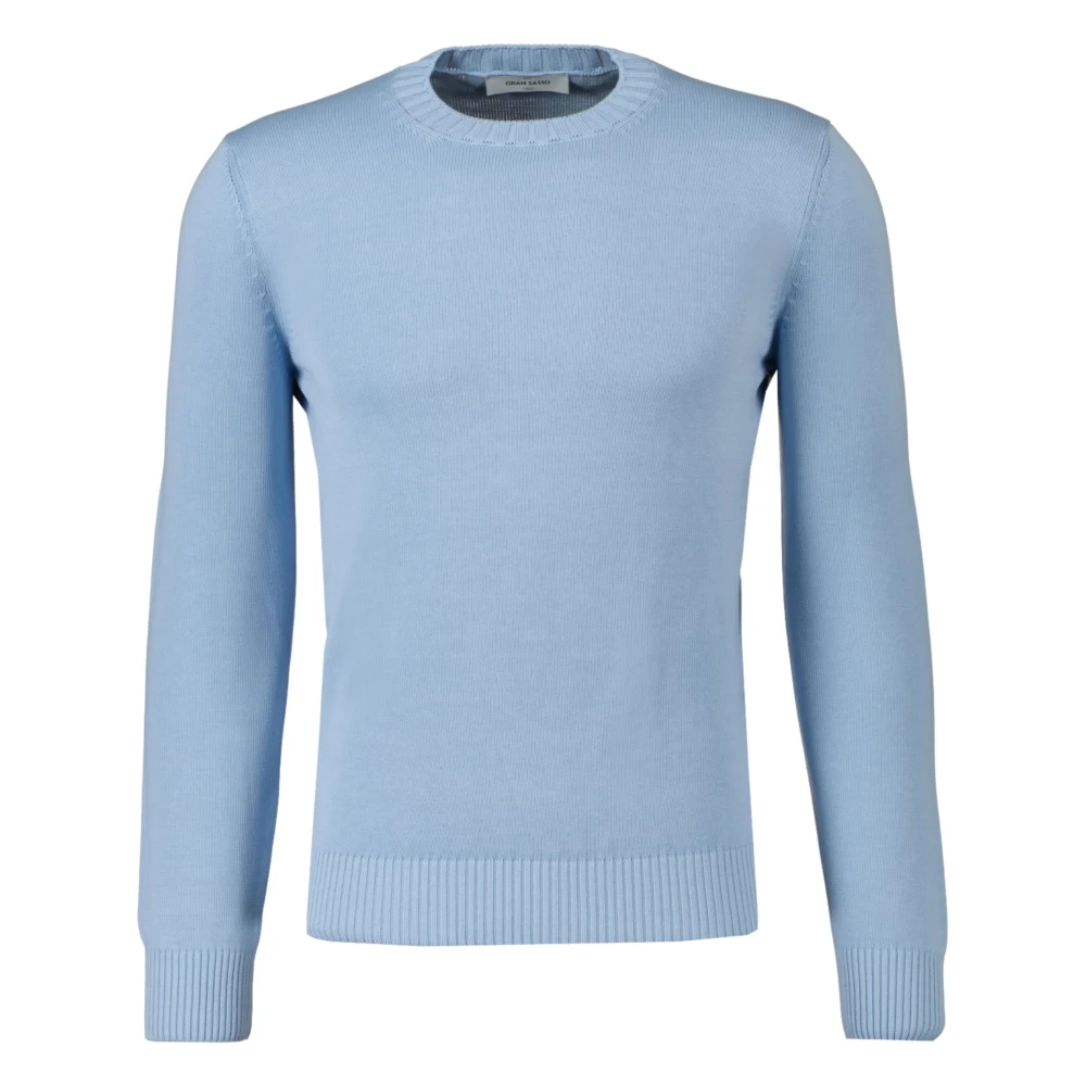 Gran Sasso Lichtblauwe Trui Blue Heren
