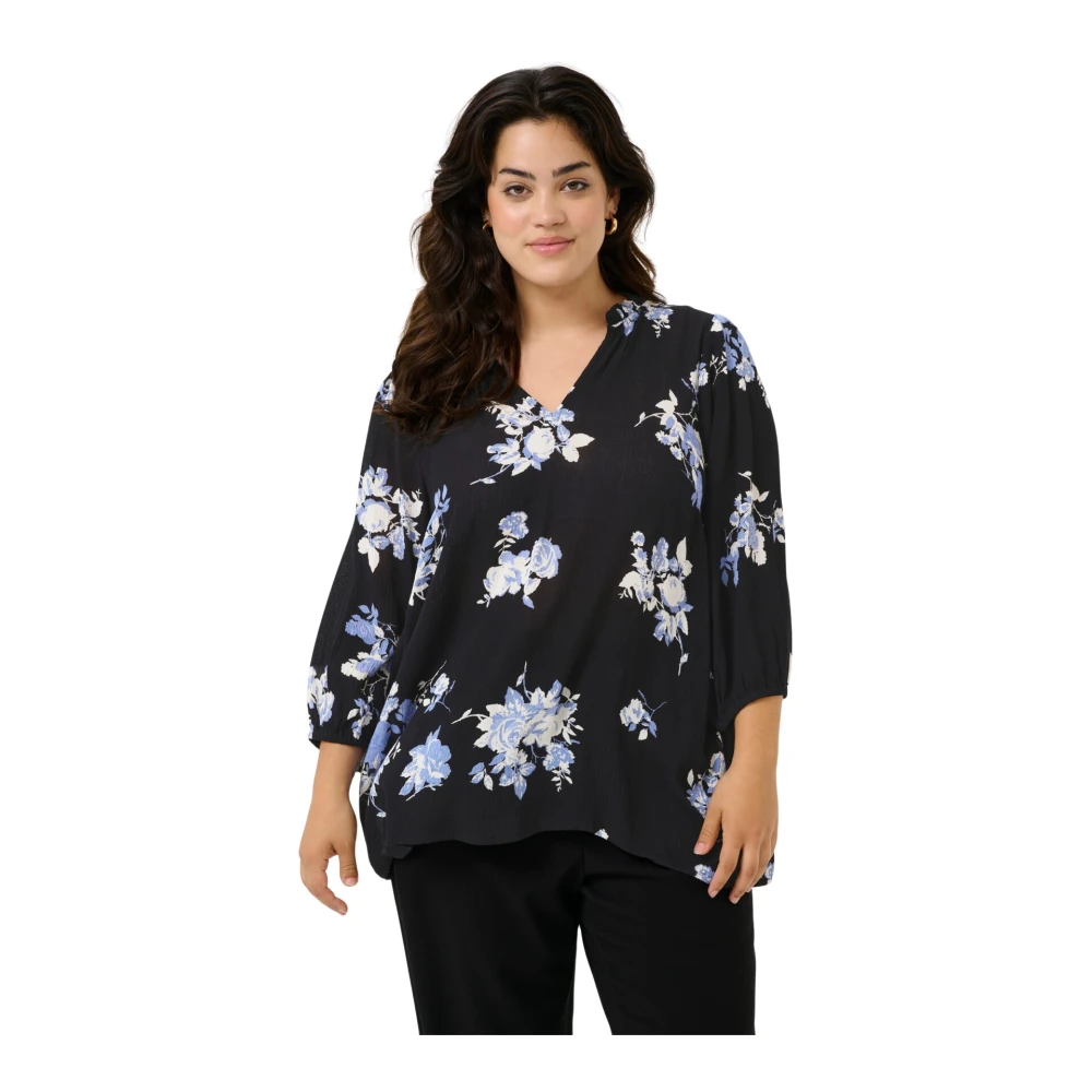Blouses & Shirts > Blouses - - Kaffe Curve - Modalova