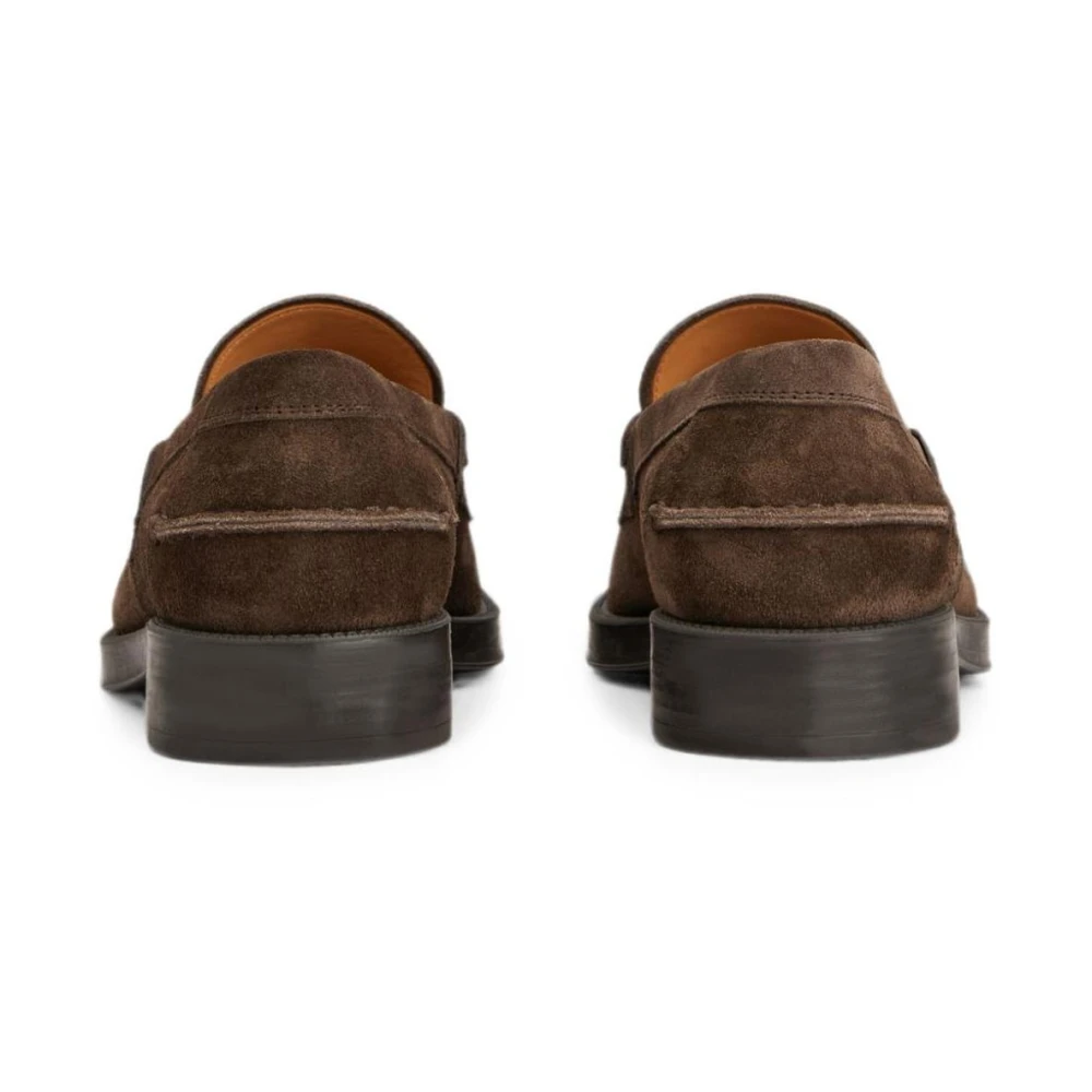 Tod's Suede Penny Loafers