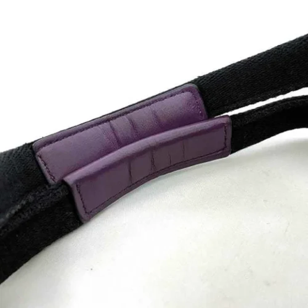 Loewe Pre-owned Canvas handbags Purple Dames