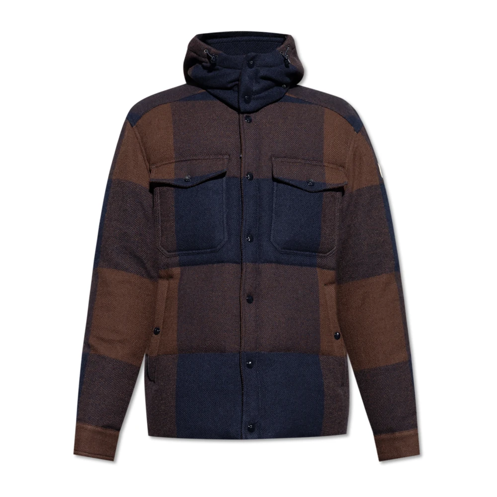 Moncler Donsjack Ladurns Blue Heren