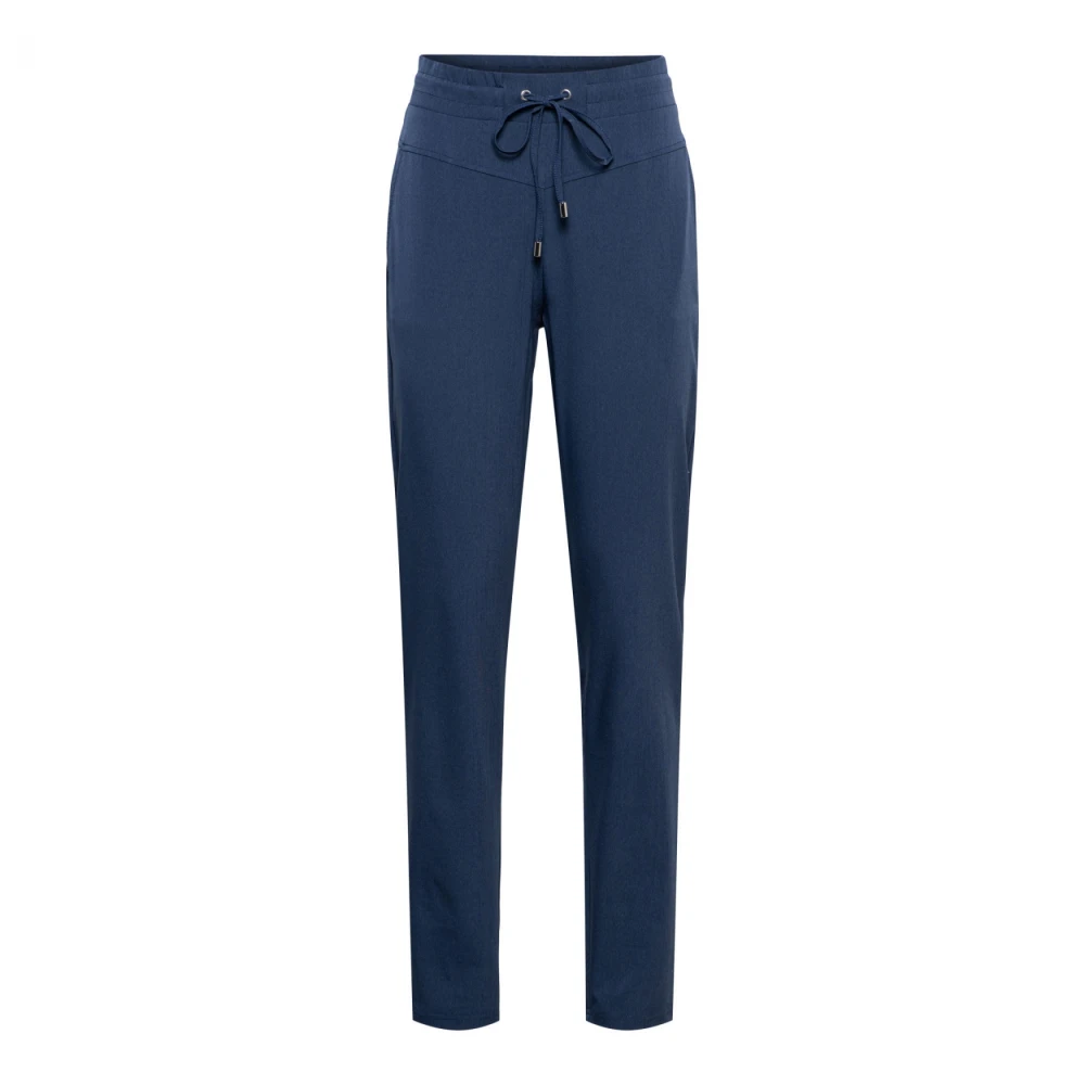 &Co Woman Slim Fit Broek Blue Dames