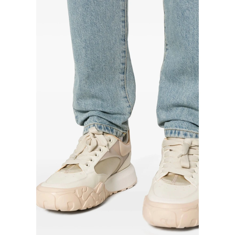 Moschino Klassieke Straight Denim Jeans Blue Heren