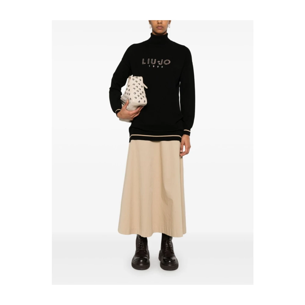 Liu Jo Zwarte Elegante Jurken Black Dames