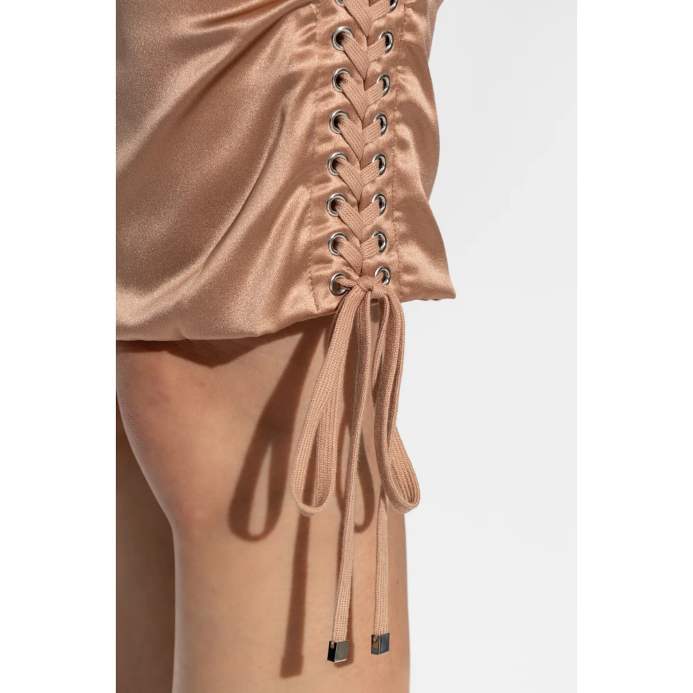 Dolce & Gabbana Zijden jurk Pink Dames