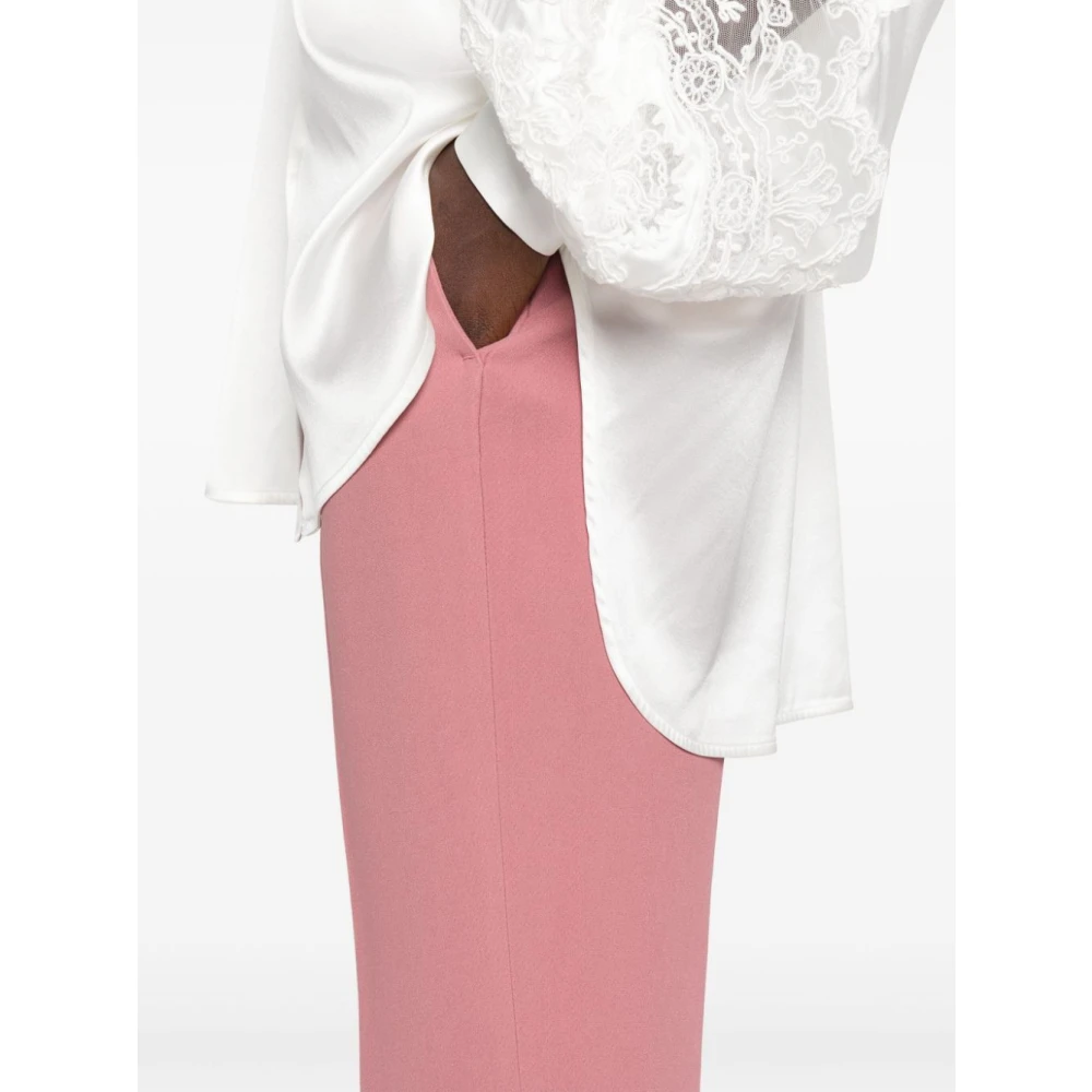 Ermanno Scervino Stijlvolle Denim Broek voor Mannen Pink Dames