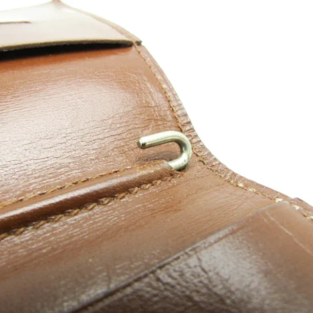 Hermès Vintage Pre-owned Leather home-office Brown Dames