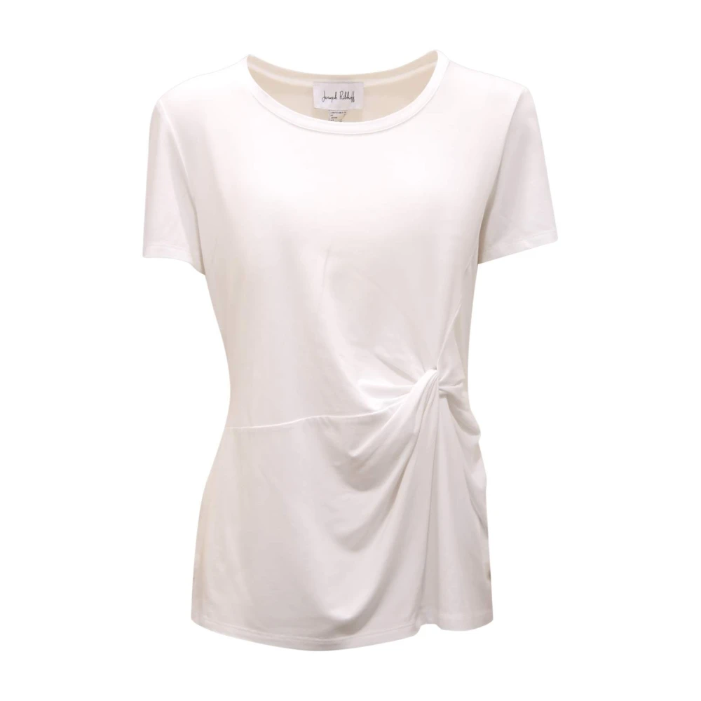 Joseph Ribkoff White T-Shirts, Female, M, Vanilla Knit Top
