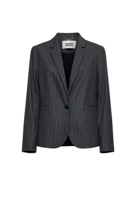 Blazer med tunna ränder