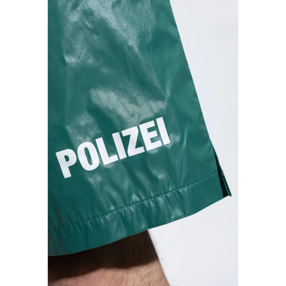 Vetements Zwembroek Green Heren