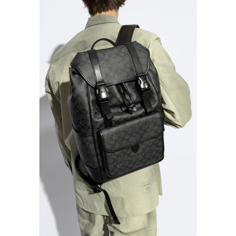 Coach League Rugzak Black Heren