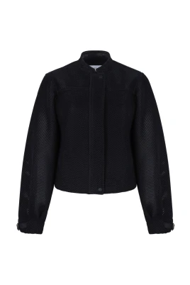 Texturerad bomberjacka