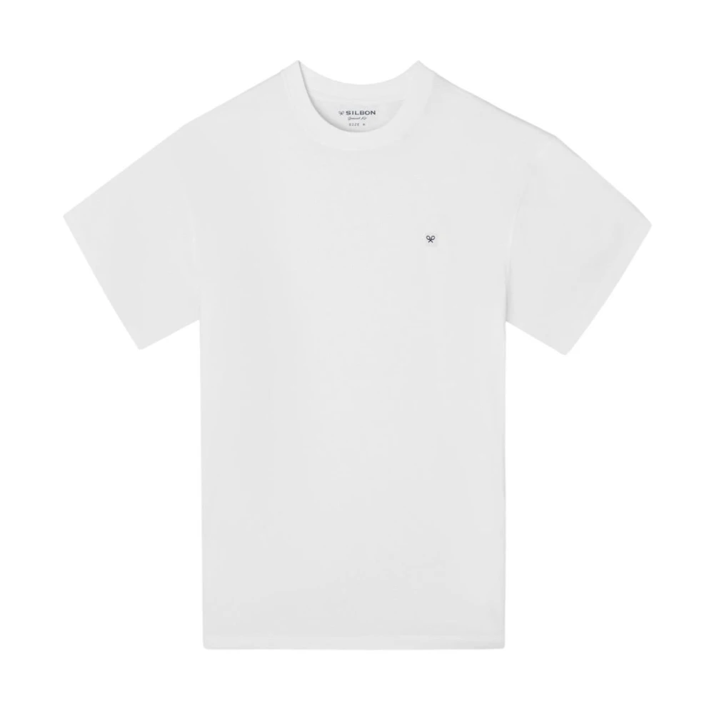Silbon White Minilogo T-Shirt - Male - T-Shirts - 2XL - Tops