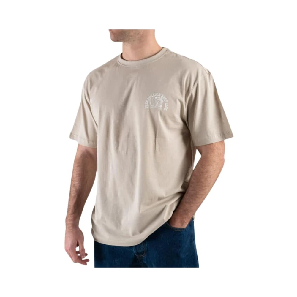 Only & Sons Casual Katoenen T-shirt in Diverse Kleuren Gray Heren