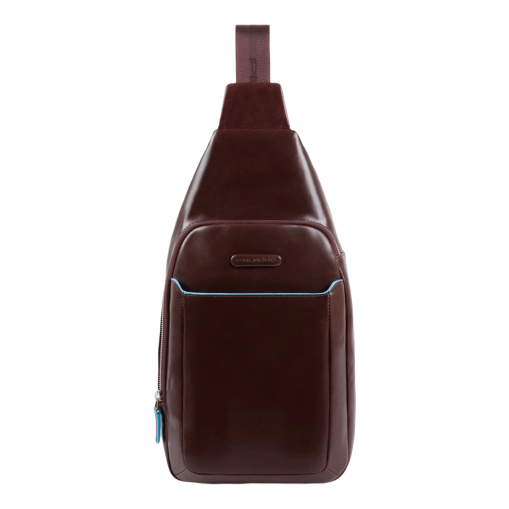 Piquadro Męski Brązowy Torebki, Mężczyzna, One Size, Skórzany Plecak