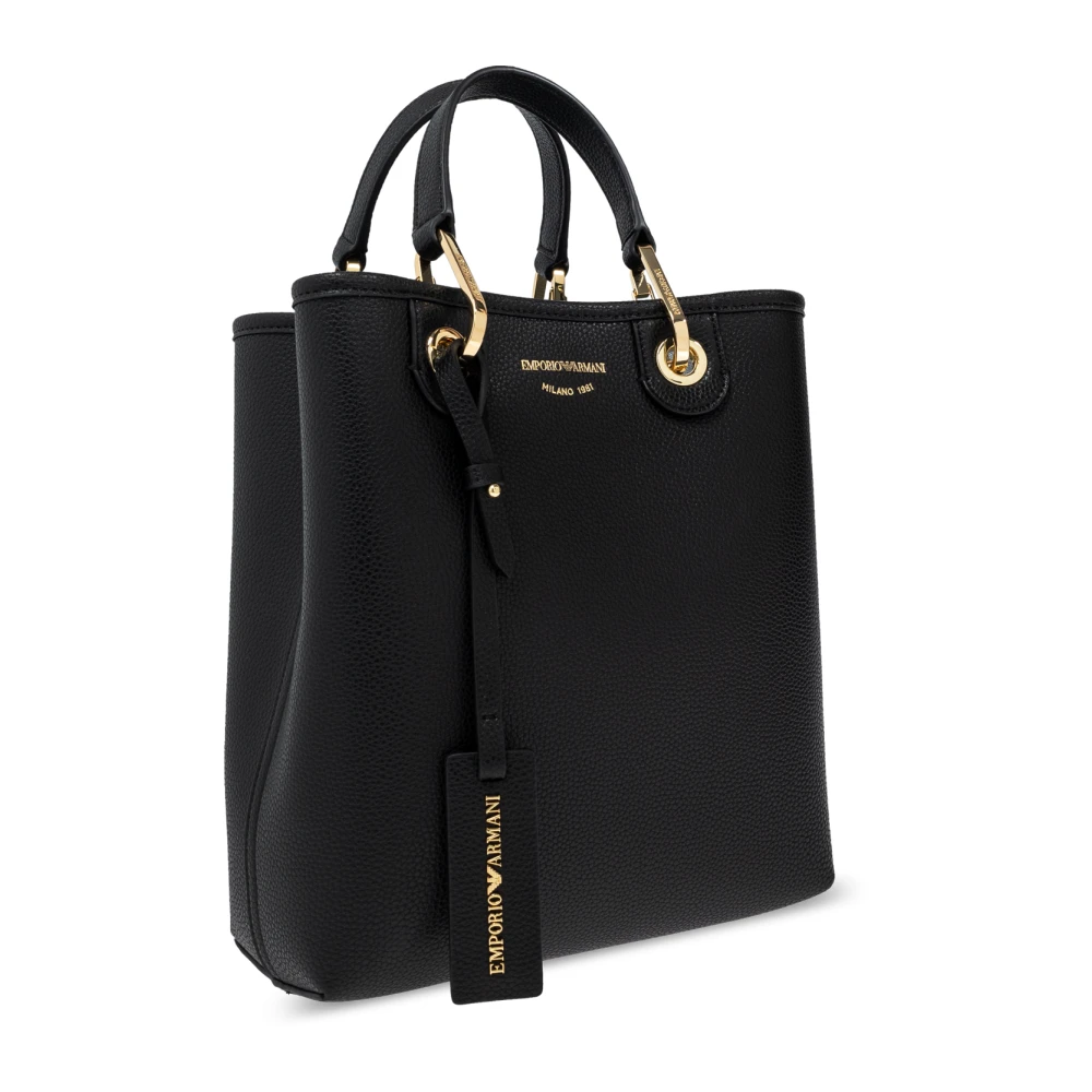 Emporio Armani Shopper tas Black Dames