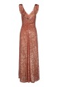 robe-longue-evasee-a-sequins-et-col-v