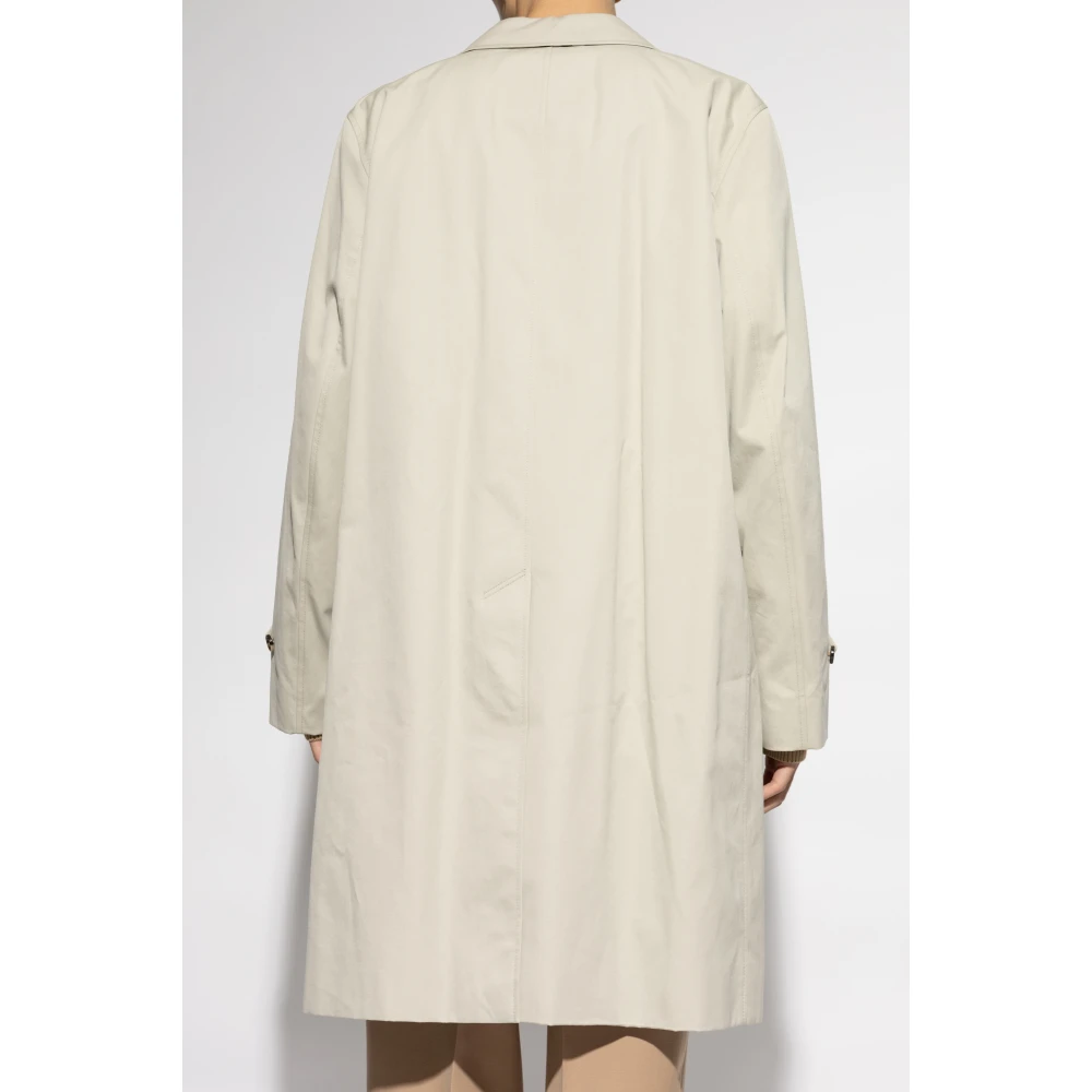 Burberry Katoenen jas Gray Heren