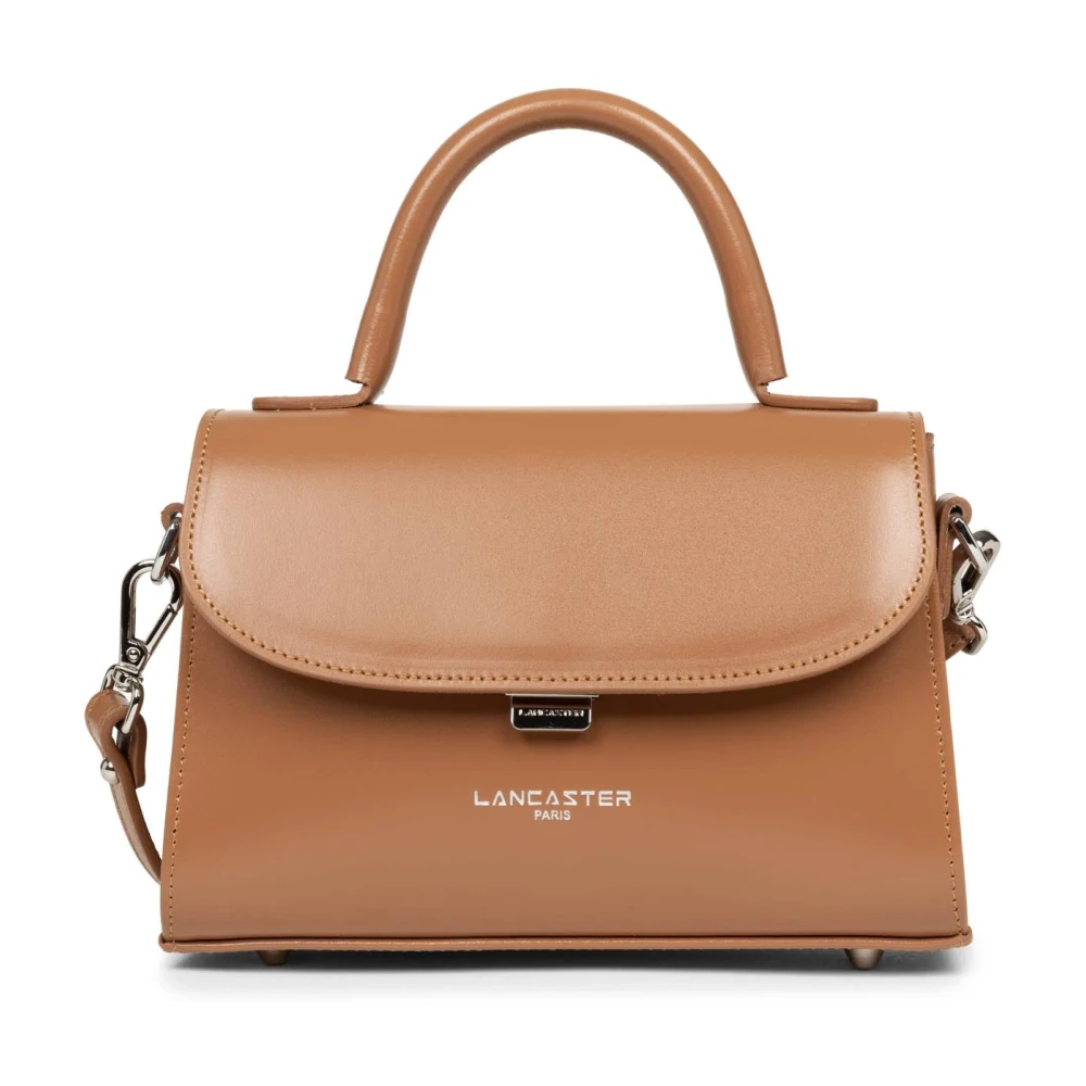 Lancaster Vrouw Bruin Tassen Dames, One Size, Elegante Leren Crossbody Tas Suave Even