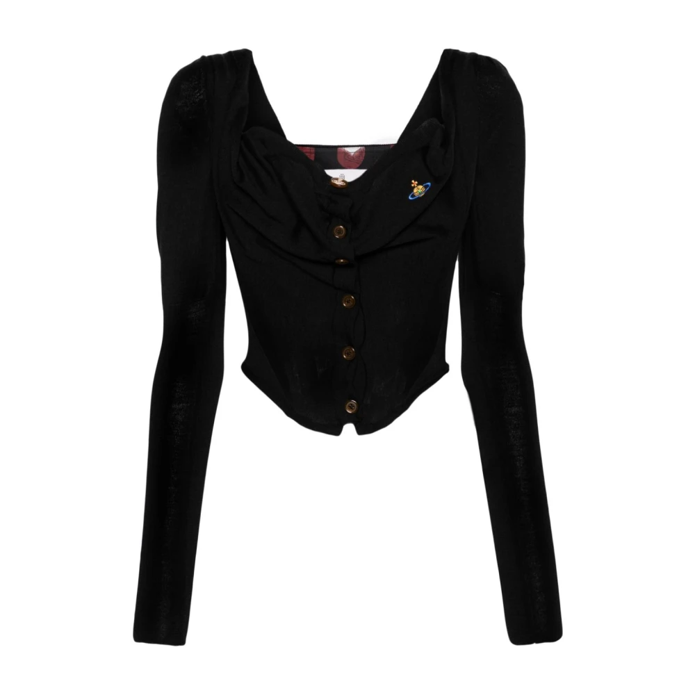 Vivienne Westwood Zwarte Top voor Vrouwen Black Dames