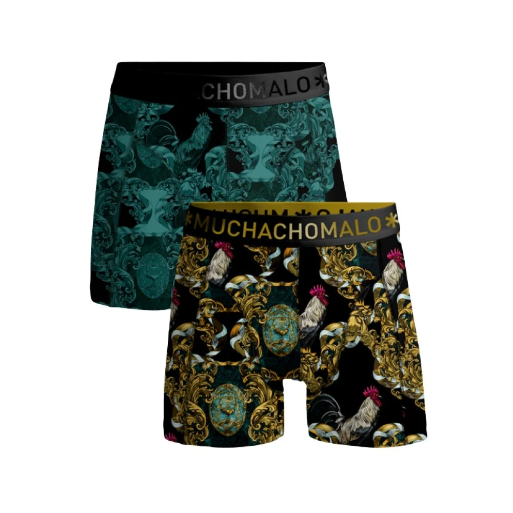 Muchachomalo Haan Boxer Ondergoed 2-Pack Multicolor Heren