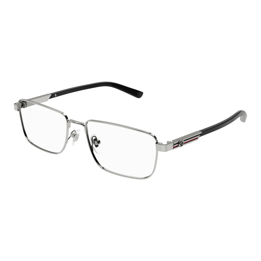 Gucci Men's Gray Optical Frame - Glasses - 55 Mm - Accessories