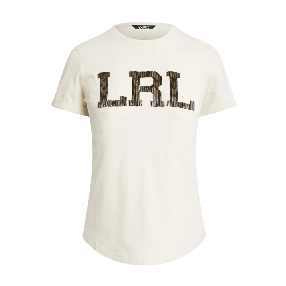 Ralph Lauren Korte Mouw T-shirt White Dames