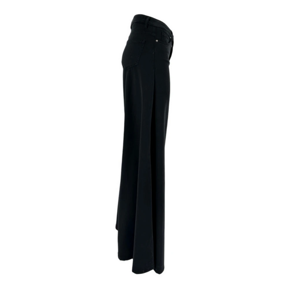 D.Exterior Zwarte Palazzo Broek voor Dames Black Dames